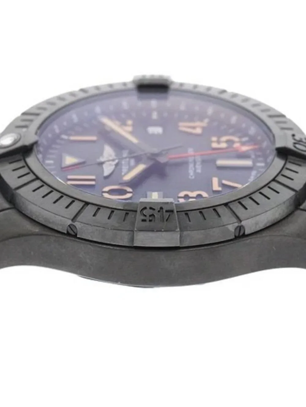 BREITLING Avenger GMT 45 Night Mission V32395 black Dial Automatic Men's_966313